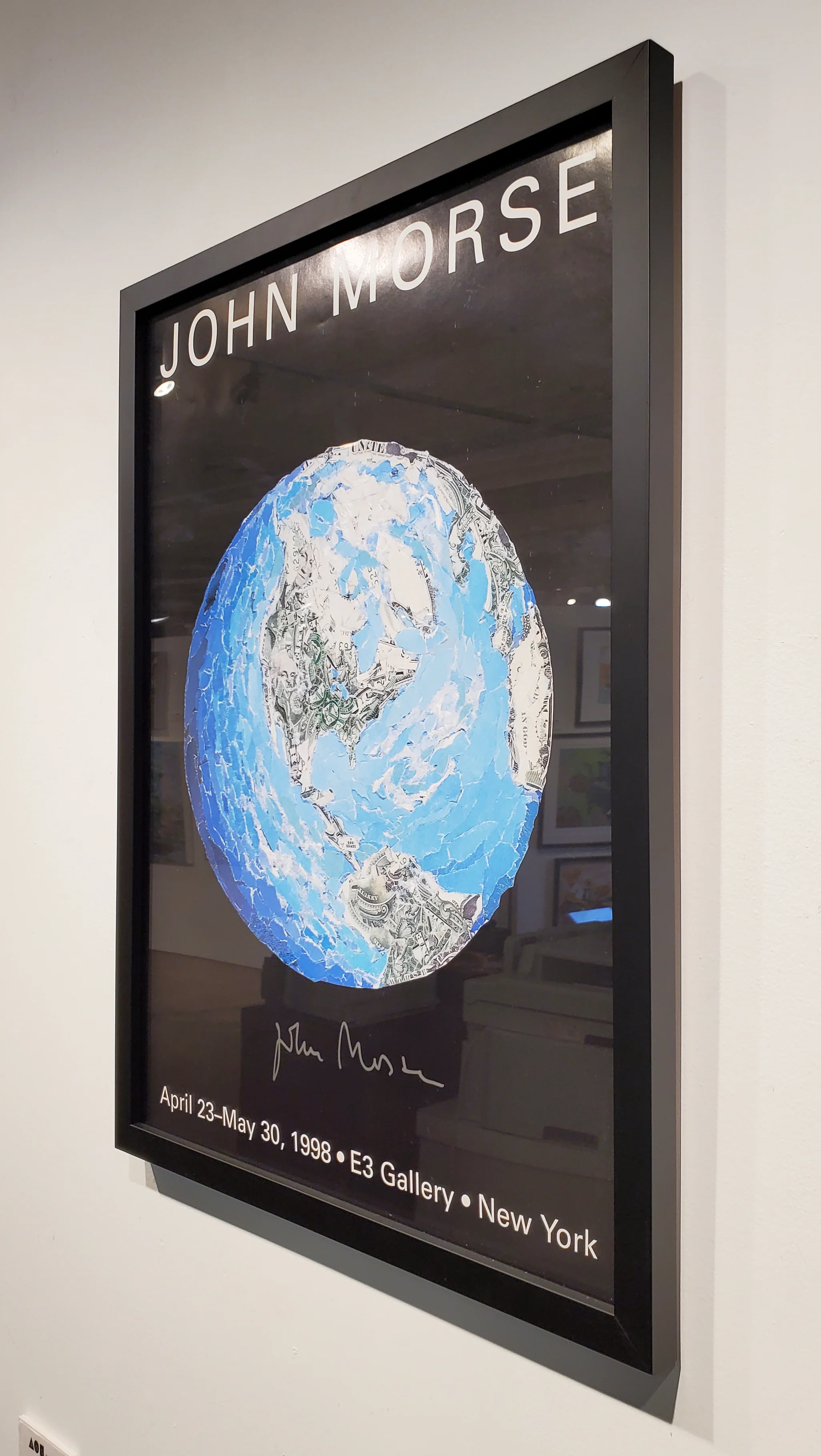 Money Globe - signed show poster 1998 - Image 3