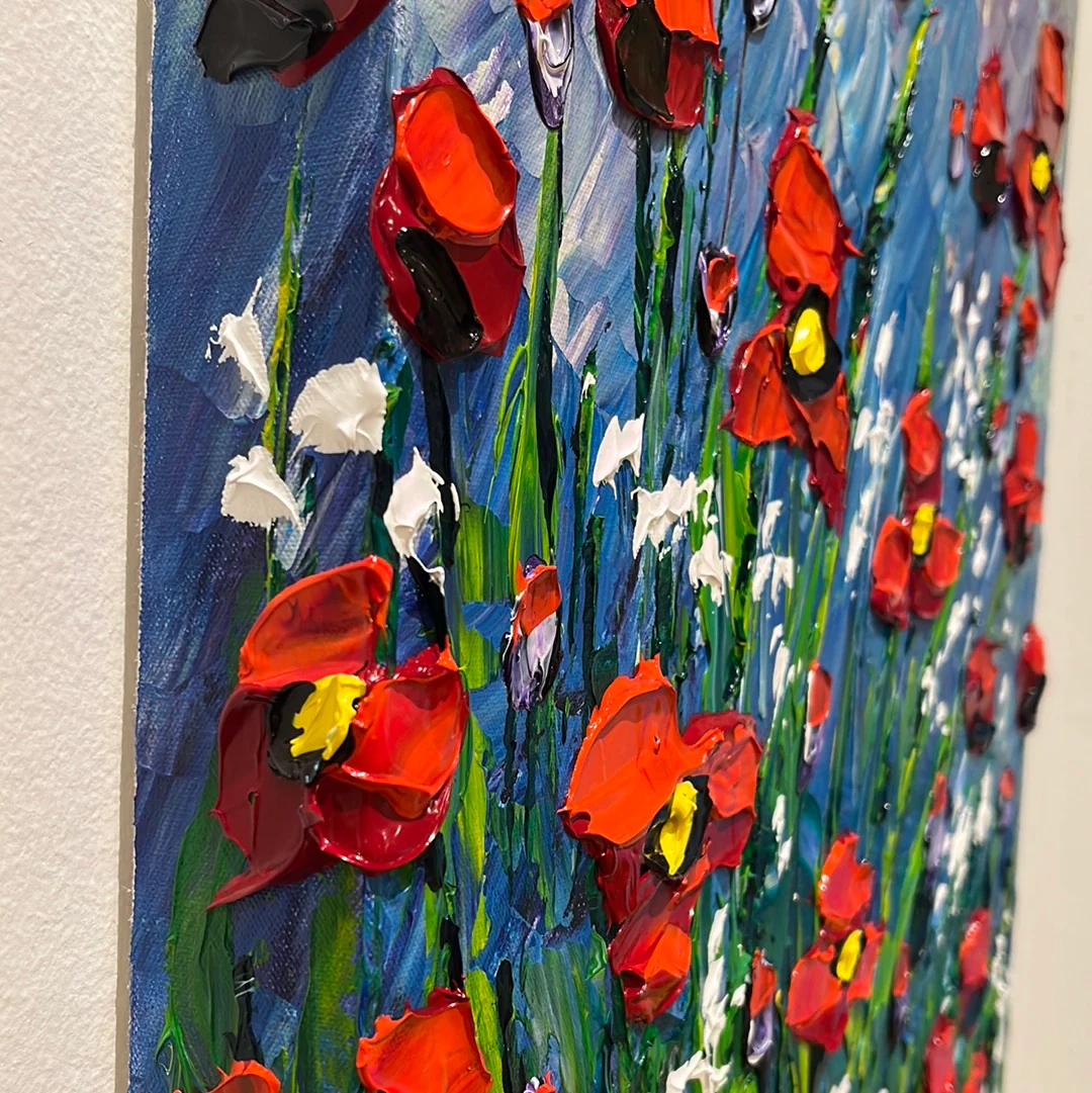 Red Poppies of the Colorful Sky - Image 4
