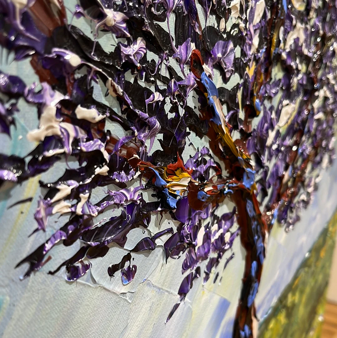 Summer Blossoms of Violet - Image 4